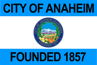 Anaheim, California Flag