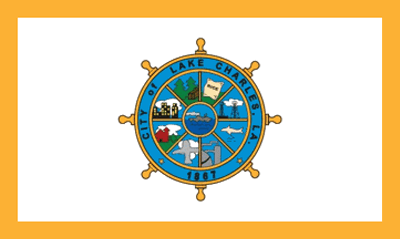 Lake Charles LA Flag