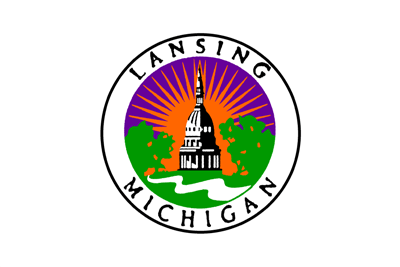 Lansing MI Flag