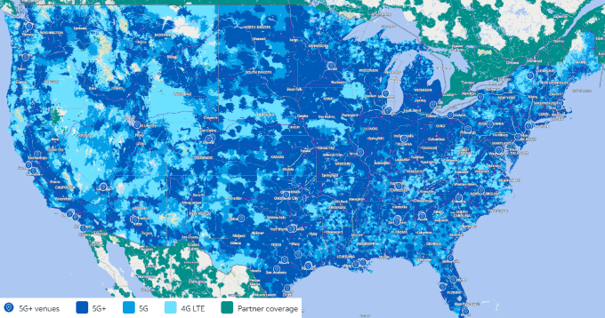 2026 AT&T 4G and 5G Coverage Map