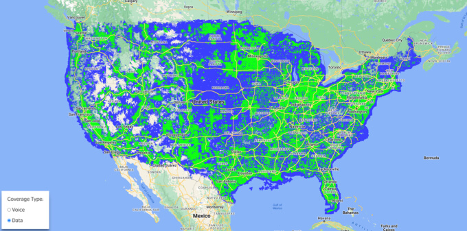 US Cellular 4G and 5G Coverage Map
