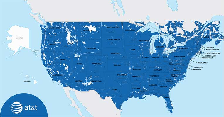 At And T Coverage Maps World Map - vrogue.co