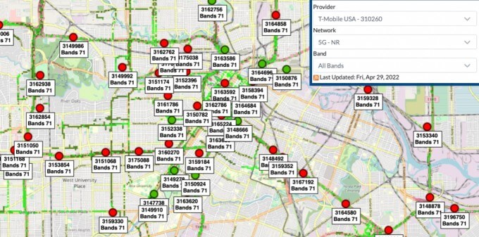 Cell Towers Near Me - 4G & 5G Locator