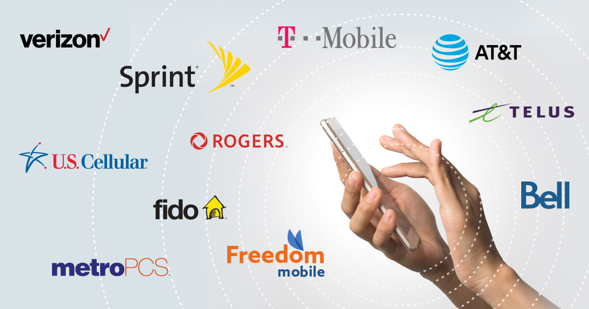 Cell Phone Frequency Chart