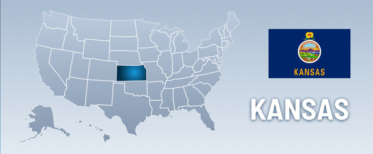 Kansas USA Map