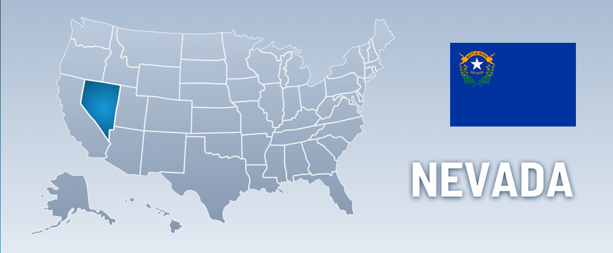 Nevada USA Map
