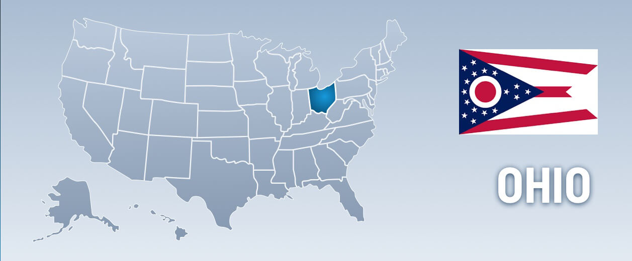Ohio USA Map