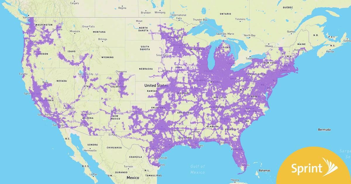 Sprint 5g Coverage Map