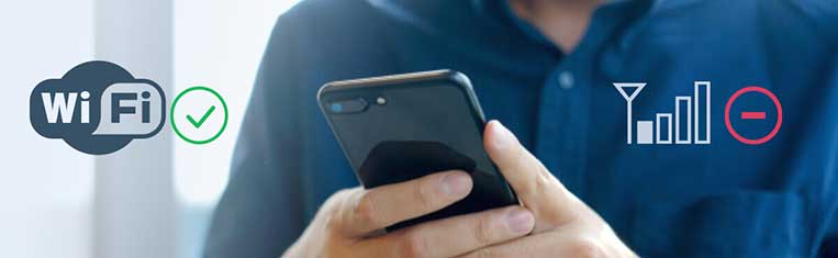 optimizing only wifi or cellular but not both